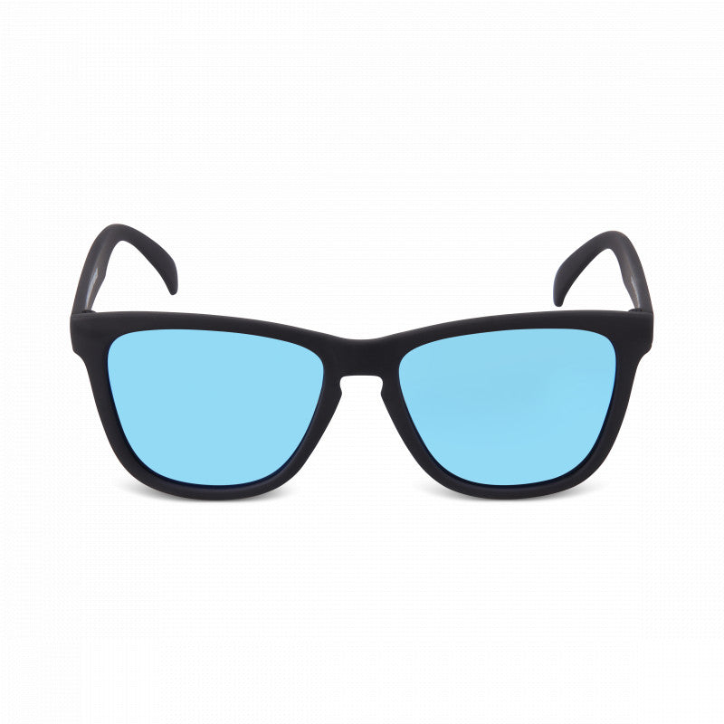 Druif Inefficiënt Afname Gepolariseerde zonnebril met blauwe spiegelglazen - Dutchglasses